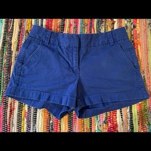 J.Crew Blue Chino Shorts